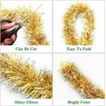 thumbnail image 4 of 6.6FT Christmas Tinsel Garland, Metallic Tinsel Twist Garland, Christmas Tree Decorations, Home Indoor Holiday Party Supplies, 4 of 6