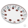 thumbnail image 2 of Shisuyan Japanese Style Floral Pattern Ceramic Dinner Plate Salad Plate Pasta Dessert Plate, 2 of 9