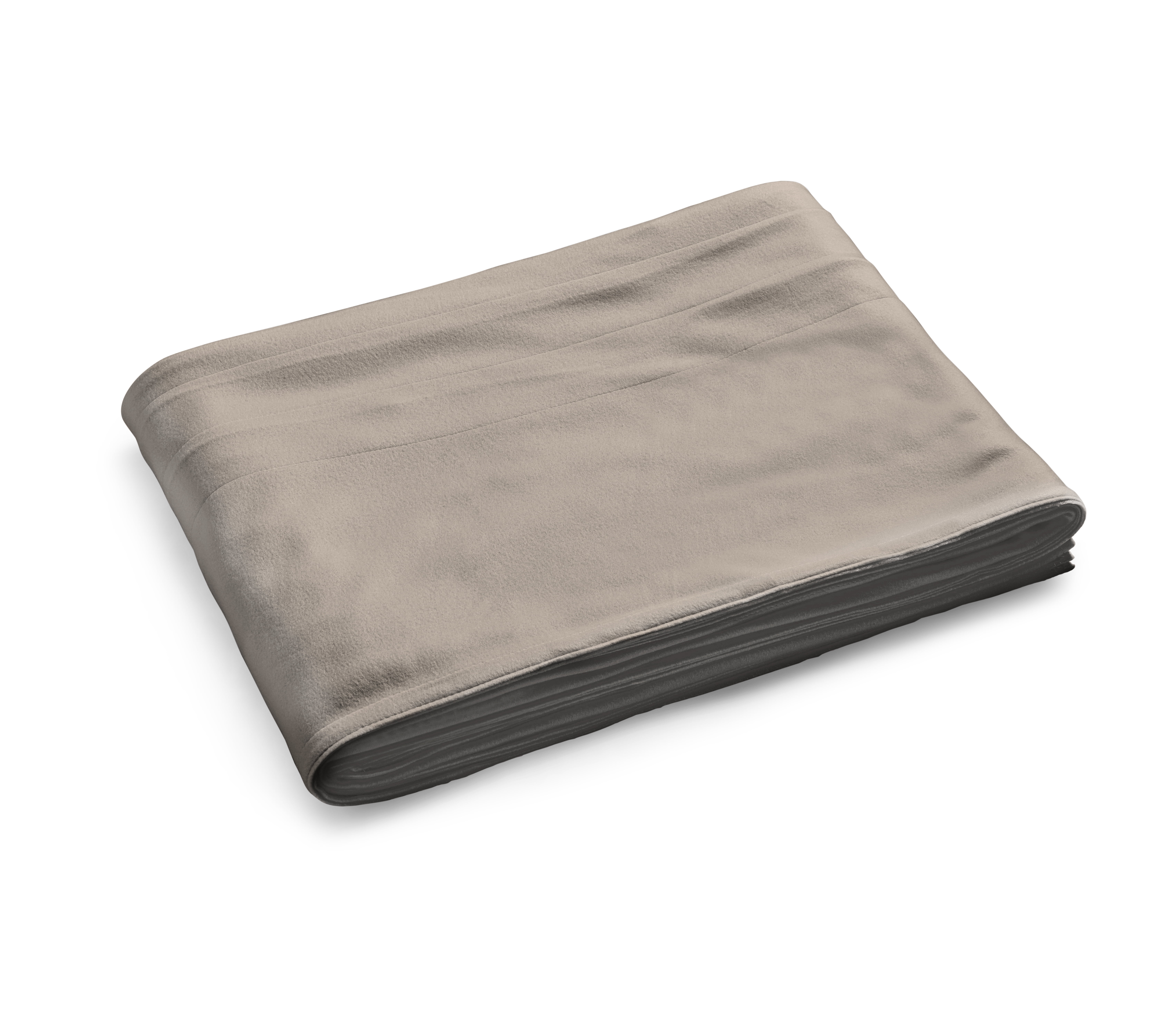 Sunbeam Royal Luxe Mushroom Heated Blanket 10-Heat Settings Auto Shut Off Twin