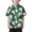 BJUTIR781-Green, variant on Boys T Shirts Children Beach Casual Collar Button Open Shirt Short Sleeve Shirt Regular Fit Top Size 6-7 Years