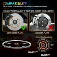 thumbnail image 2 of Nilight 4Pcs 15.5inch Led Wheel Ring Lights RGB with APP and Remote Control Neon Wheel Rim Lights Million Colors w/Turn Signal and Braking Function for Car Van SUV Truck, 2 of 7