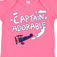 thumbnail image 4 of Inktastic Plane Captain Adorable Boys Baby Bodysuit, 4 of 5