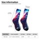 thumbnail image 2 of Balery Starry Multicolored Wolf Calcetas Largas con Estampado para Hombre y Mujer – Suaves y Transpirables, Talla Única (US 5-11), 2 of 6