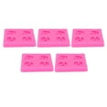 thumbnail image 4 of 5 uds moldes de silicona Margarita flor Chocolate Fondant arcilla molde decoración de pasteles herramienta para hornear rosa, 4 of 14