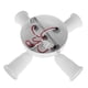 thumbnail image 2 of Adaptador Ajustable E27 Splitter 5 Head Lamp Base LED Bulb Holder Adapter Socket, 2 of 8