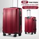 thumbnail image 2 of Maleta de equipaje Coolife PC+ABS con cierre TSA Spinner de 20 pulgadas, color vino, 2 of 7