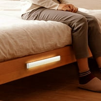 Weloille LED Motion Sensor Lights, Closet Battery Operated Lights, Stick-On Anywhere Magnetic Night Light Bar, Led Safe Light Indoor for Closet Stairs Wardrobe Under Cabinet