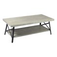 thumbnail image 1 of Wallace & Bay Chandler Table Basse de Rangement en Bois de 48 Pouces, Gris Brossé, 1 of 4