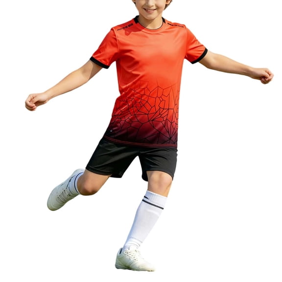 Boys Outfits Football Competition Training Team Football Sports 6 18 Years Clothes Set