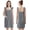 Dark Grey, variant on Towel Wrap for Women - Ruffled Straps Absorbent & Quick Dry Towel Bathrobe, Lightweight for Shower and Spa