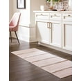 thumbnail image 4 of Sabrina Soto Casa Collection Area Rug - Madrid (2' 3" x 8' Runner Pink/Ivory), 4 of 12