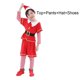 thumbnail image 1 of Disfraz de cosplay de Navidad para bebés y niños, vestidos de dulces de Papá Noel con sombrero, ropa de Año Nuevo para niños, regalos de fiesta de navidad, 1 of 4