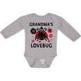 thumbnail image 3 of Inktastic Valentine's Day Grandma's Lovebug Girls Long Sleeve Baby Bodysuit, 3 of 5
