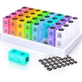 thumbnail image 1 of Arboraoe 30 Day Pill Organizer Monthly, Portable One Month Pill Box, 1 of 5