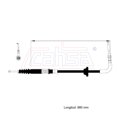 thumbnail image 3 of Cable Chicote Selector Ta Compatible Con Chrysler Lebaron 2.2L 2.5L 2.6L 3.0L 1984 1985 1986 1987 1988 1989 1990 Gts CAHSA Cable Chicote Acelerador, 3 of 7