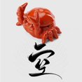 thumbnail image 6 of Ceramic Ashtray under $5! Xqxayjr Ceramic Ashtray with Crab Boy Design, Wine Red Desktop Decoration for Home Office, Multifunctional Tea Pet and Ash Storage, 6 of 9
