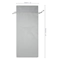 thumbnail image 2 of 20pcs Sheer Wine Bags 5.5x14.5 inch Reusable Simple Bottle Wrap Dresses Festive Packaging Baby Shower Wedding Favors (white), 2 of 5