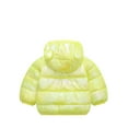 thumbnail image 4 of jsaierl Winter Coats for Toddler Boy Girl Cute Bear Ear Hooded Cartoon Print Coat Fall Zip Up Thermal Jacket Windproof Thicken Outerwear Puffer Jacket 12M-5T, 4 of 5
