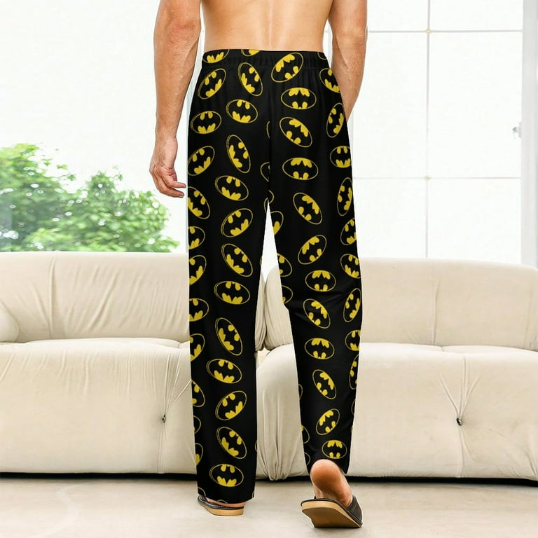 Hello Kitty and Batman Pajamas Pants for Women Men Cartoon Unisex Couple Print Sleep Pants Soft Lounge Pj Bottoms Christmas Birthday Gifts Walmart