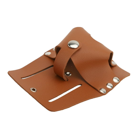 Tape Measure Holder, Compatible Multifuntional Measuring Tape Holster Pouch PU Leather for Electricians