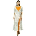 thumbnail image 2 of Bimba Angrakha Style Kurta Designer Kurti Block Print Tunic Summer Clothing, 2 of 7