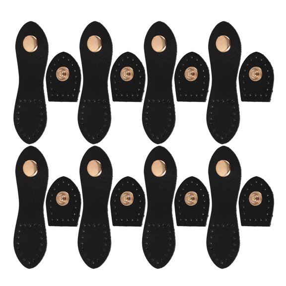 8 Sets Leather Buckle An Fittings Tote Bag Buckles Bag Buckle Fasteners Costume Snap Closures Small Snap Buckles