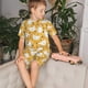 thumbnail image 4 of Balery Funny Chicken Conjunto de Pijama Infantil de Manga Corta con Estampado – Ropa de Dormir de Algodón Suave-4X-Large, 4 of 6