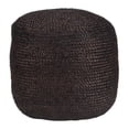 thumbnail image 1 of Pata de yute trenzada negra Zuo Lillian, 46 x 46 x 46 cm, 1 of 8