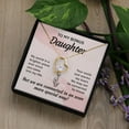 thumbnail image 6 of To My Bonus Daughter My World is a Brighter Place Forever Necklace w Message Card, 6 of 20