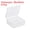 Clear 55x20mm, variant on Uxcell 2.95 inch x 0.98 inch Plastic Square Clear Storage Container Box with Lid for DIY Art Crafts 6 Pack