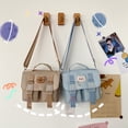 thumbnail image 3 of Bolsa de hombro japonés Harajuku para chica monedero de mensajero con Ehuebsd pegatina de oso para mujer compras al aire libre negocios, 3 of 6