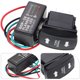 thumbnail image 2 of Interruptor basculante de señal de giro con intermitente Relé intermitente LED de 3 cables para luces de señal de giro para vehículos todo terreno, RV, camioneta, tractor, barco, motocicleta, 2 of 5