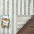 thumbnail image 4 of Luxe Weavers Moroccan Lines Area Rug Gray 8x10, Easy Clean Modern Home Décor Rug, 4 of 9