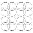 thumbnail image 3 of 30 Uds. Anillos circulares para colgar cortinas, anillos circulares de Metal para cortina para baño, 3 of 5