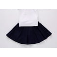 thumbnail image 3 of yillto Girls Skirts Elastic Waist Pleated School Uniform Short Skirt Causal Tennis Skorts 2-15 Years, 3 of 4
