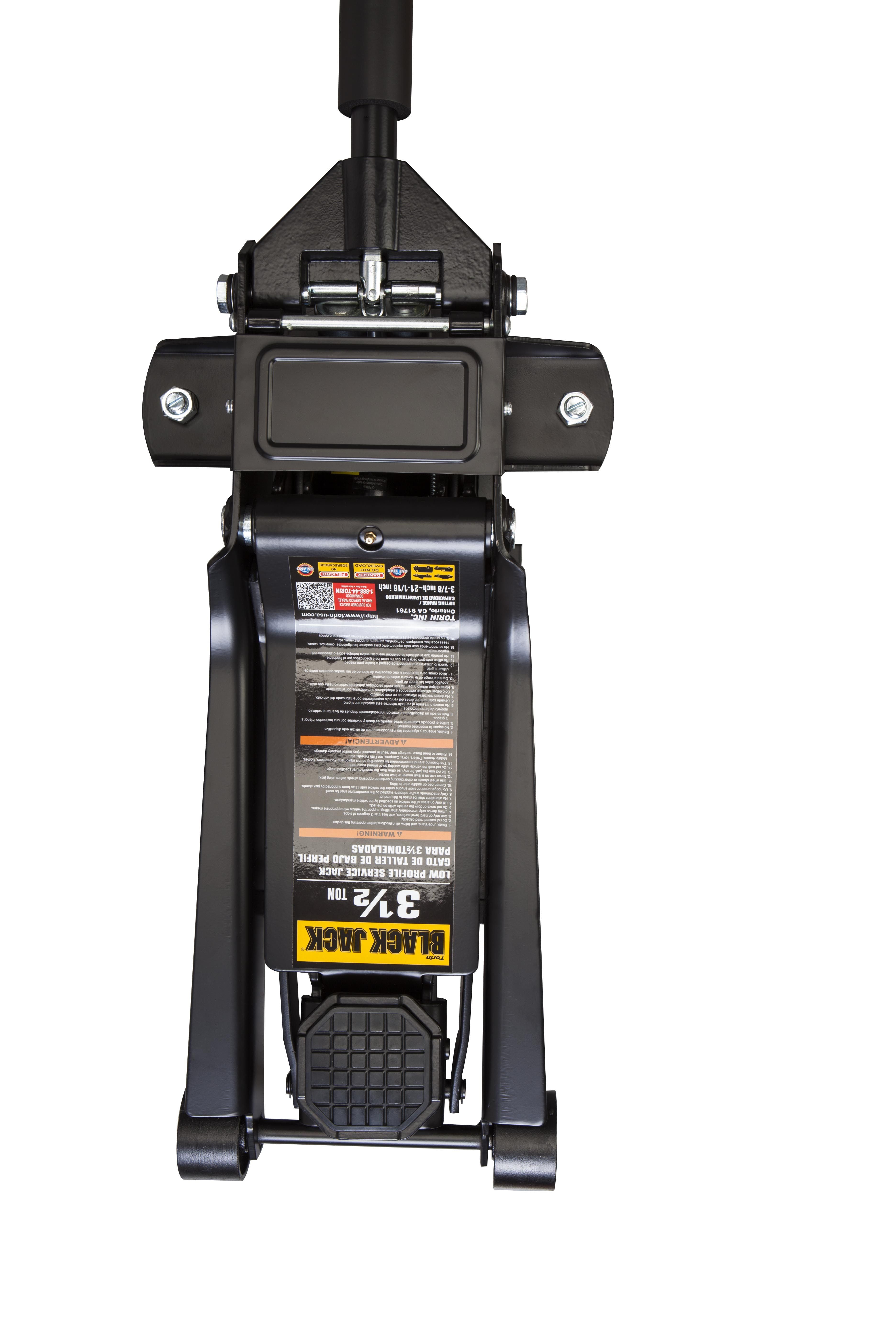 ＢＬＡＣＫ　ＪＡＣＫ Black Jack 3.5 Ton Heavy Duty Low Profile Garage Jack Dual