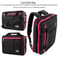 thumbnail image 2 of 3 In 1 Convertible Laptop and Tablet Briefcase Messenger Shoulder Bag Backpack 11.6 Inch Chromebook Bag for Men Women Work Business Travel School, 2 of 6