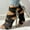 Black, variant on Women's Elastic Lace Up Strappy Heels Stiletto High Heels Sandals