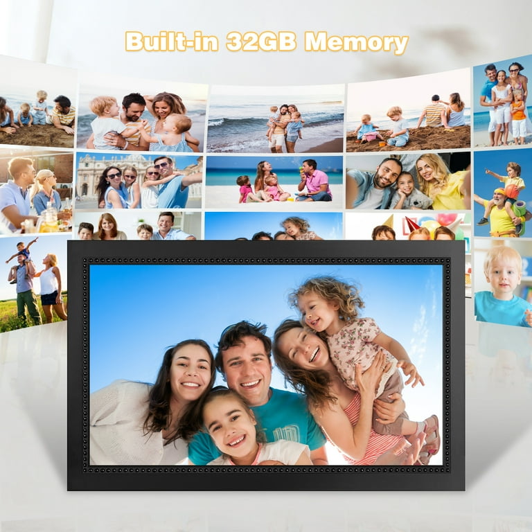 GCZ 15.6 inch Large WIFI Digital Photo Frame with 1080P IPS Full