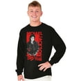 thumbnail image 5 of Michael Jackson Bad World Your 1988 Plus Size Long Sleeve Graphic Tee Shirt Brisco Brands 3X, 5 of 6