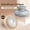 Silver, variant on Rechargeable Body EMS Massager with Soothing Warmth & Gentle Micro-Vibration, Personal Skincare Tool for Applying Lotions & Oils for Smoother-Feeling Skin,Silver