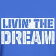 thumbnail image 3 of CafePress - Livin The Dream T Shirt - Men's Classic Graphic Cotton T-Shirt, 3 of 4