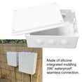 thumbnail image 3 of Caja de conexiones caja eléctrica universal de amplia aplicación resistente a impactos fácil instalación con tapón de goma para accesorios de iluminación ANGGREK Otros, 3 of 8