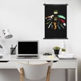 thumbnail image 7 of Hanging Poster Plastic Shaft Canvas Wall Hanging Banner Wall Art Painting Artwork Decor For Home Living Room Bedroom Office 20"X30", 7 of 7