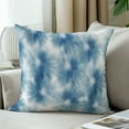 thumbnail image 3 of LALILO Throw Pillow Covers Indigo Blue Tie Dye Ink Japanese Modern Cushion Cover 18" x 18", 2 Pack, 3 of 6