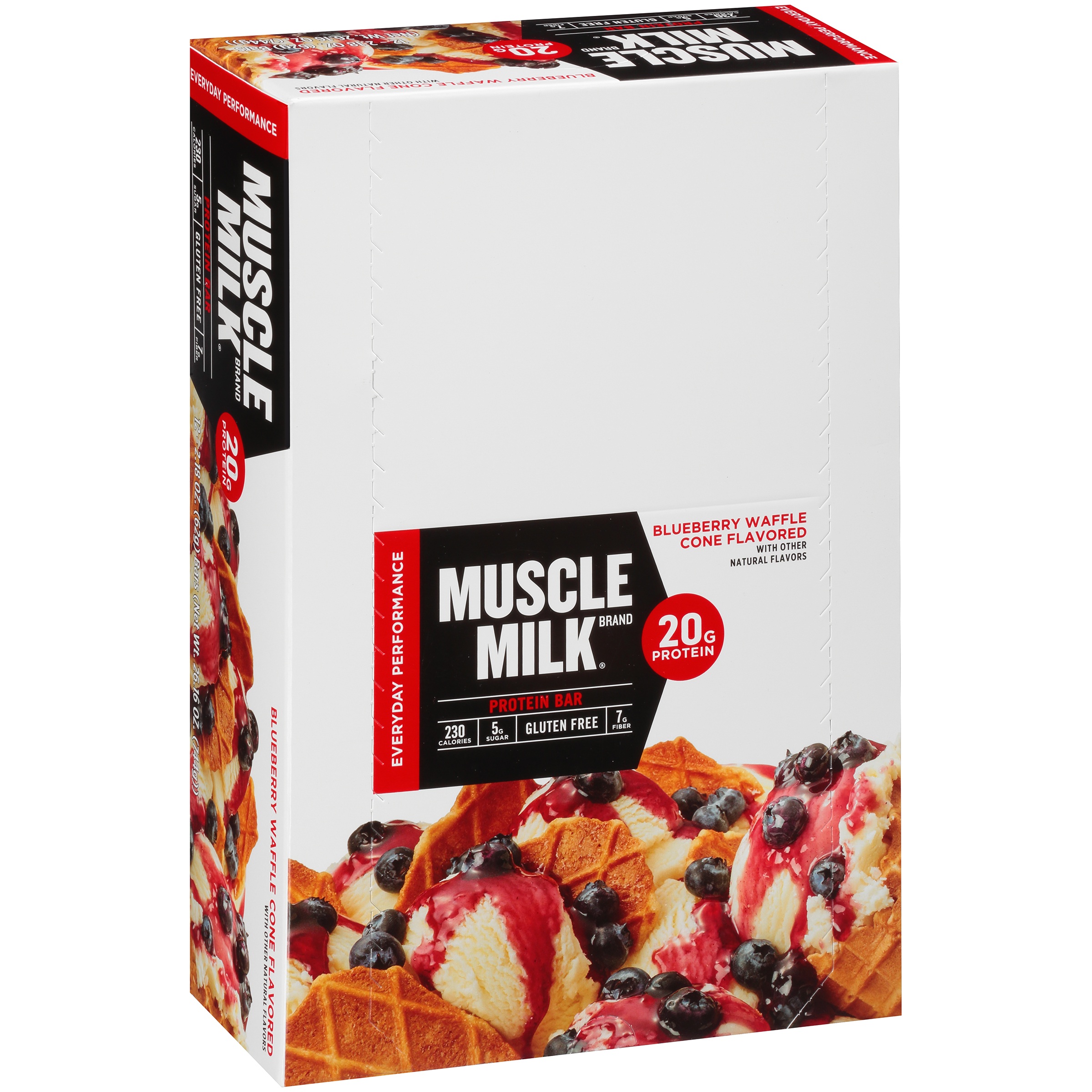 Muscle Milk® Blueberry Waffle Cone Flavored Protein Bar 122.18 oz