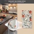 thumbnail image 5 of Yayeee Blank Wall Plate Cover 1-Gang 4.5"x2.7" Home Unused Decorative Outlet, Red and White Floral Pattern, 5 of 7