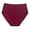 Wine #158, variant on WULMLEO Women's Ribbed Knit Underwear High Waisted Panties Full Coverage Ladies Stretch Panties Plus Size Panties for Women Gray L