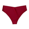 thumbnail image 5 of Panties for Women,High Recovery Triangle Menstrual Underwear for Women Leak Proof Panties,Womens Underwear,Wine,L, 5 of 5