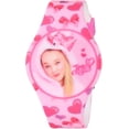 thumbnail image 1 of JoJo Siwa Reloj de Cuarzo para Niñas con Correa de Caucho, Rosa, 25 (Modelo: JOJ4011) Accutime Accutime, 1 of 2